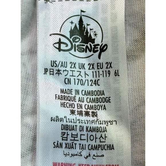 Disney Minnie Mouse Bow Pajama Pants Women’s 2X Red Gray Print Pockets - Picture 3 of 5